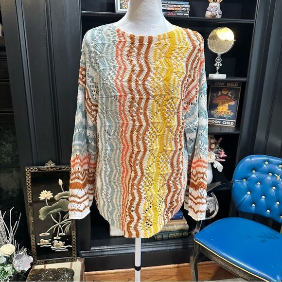 Cato hazel eyes knit sweater top size Medium - Picture 1 of 10